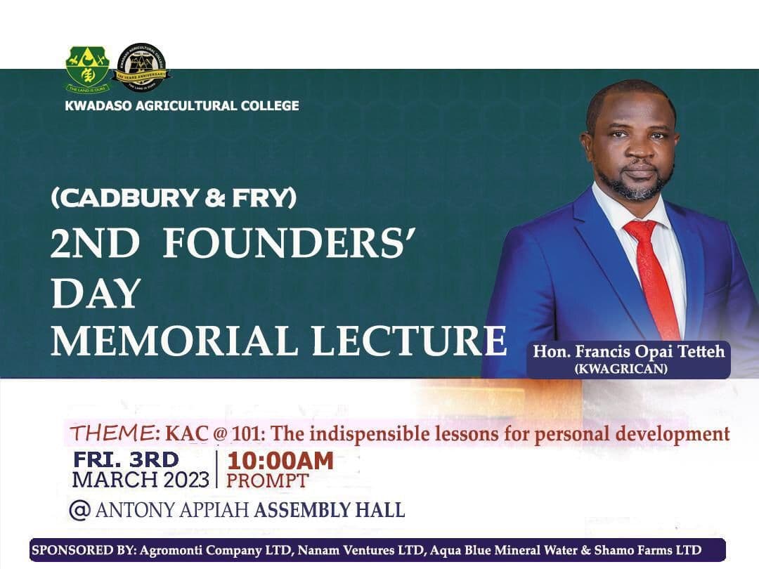 Founders' Day Memorial Lecture 2023