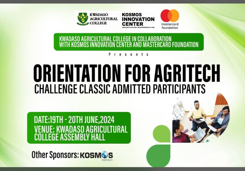 Orientation For Agritech Challenge Classic Admitted Participants